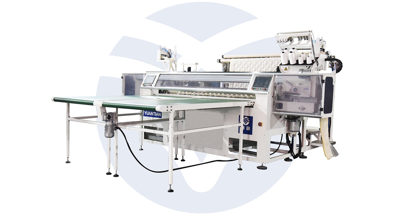 Automatic Fabric Cutting and Flanging Machine